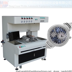 Diamond stone dispensing machine for watch