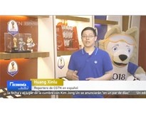 CGTN西语频道报道维度第六代上色机为2018World Cup纪念添色彩