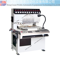 Weldo 12 color dispensing valve billboard dropping machine