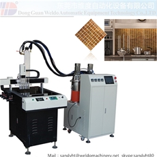 Bi-Component Automatic Dispenser Machine for vinyl material decoration wall
