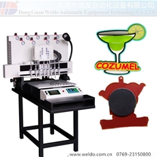 8 Color PVC refridge Magnet Making Machine