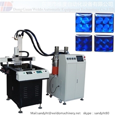 PU doming sticker dispensing machine