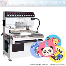 Weldo 12 color Silicon Dispensing Machine For Cup Mat