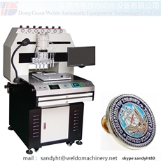 Soft Enamel Lapel Pins Enamelling Machine