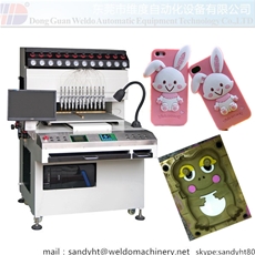 12 Colors Silicon Mobile Case Making Machine